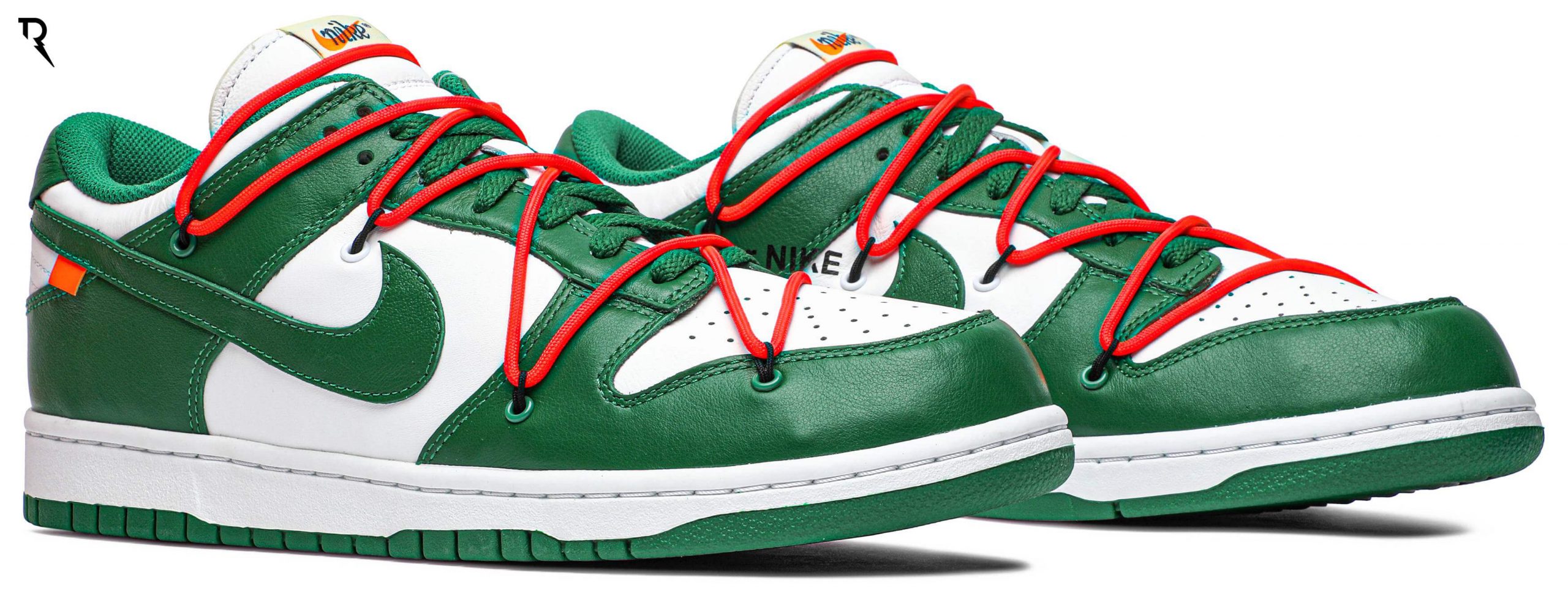 Off-White x Dunk Low 'Pine Green' - Nike - CT0856 100