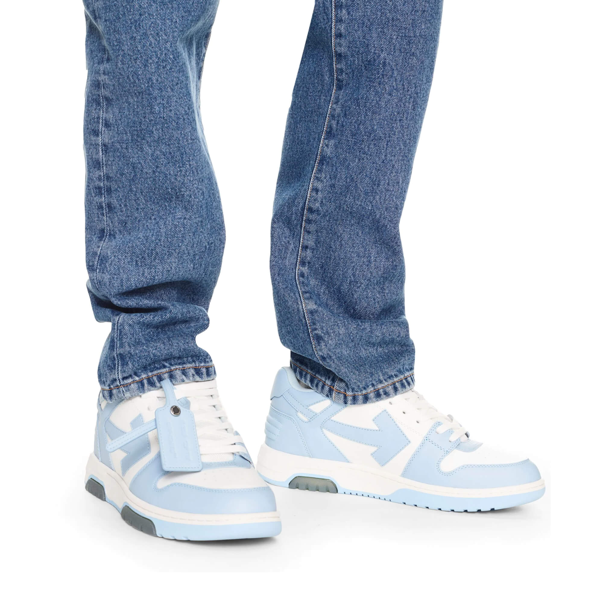 Out Of Office White/Light Blue in blue | Off-White™ Official US