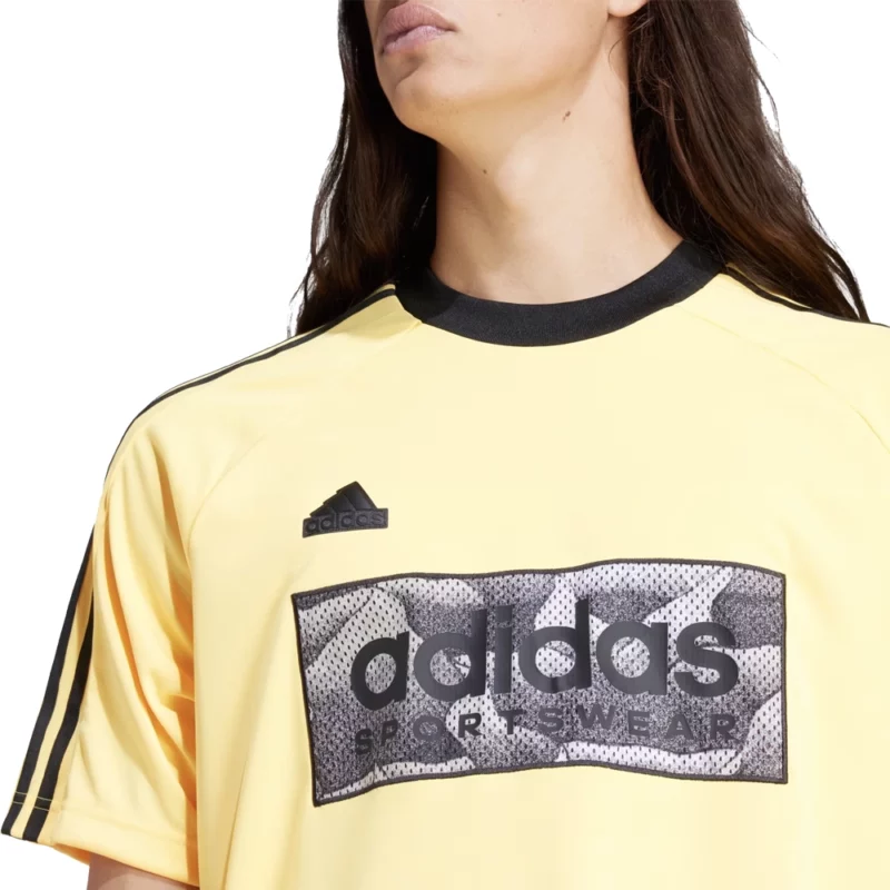 Adidas Tiro Mesh Appliqué Jersey Yellow M