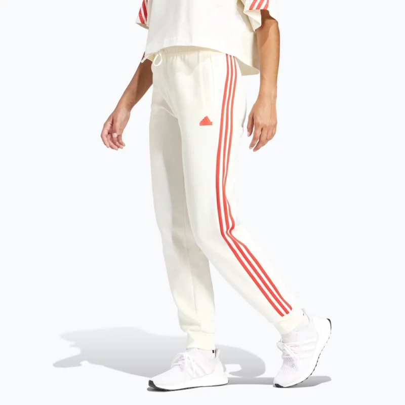 Adidas Future Icons 3-Stripes Regular Pants Off White W