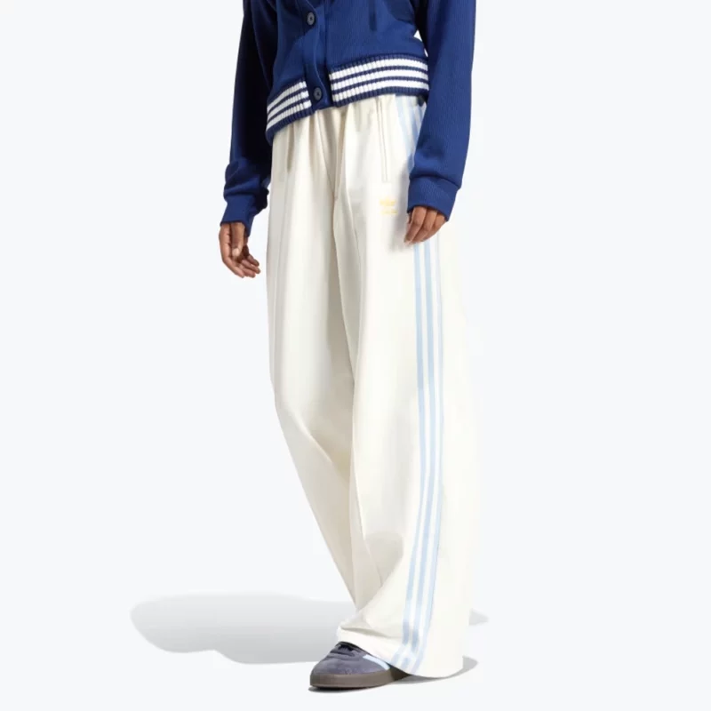 Adidas Loose Track Suit Pants Off White W