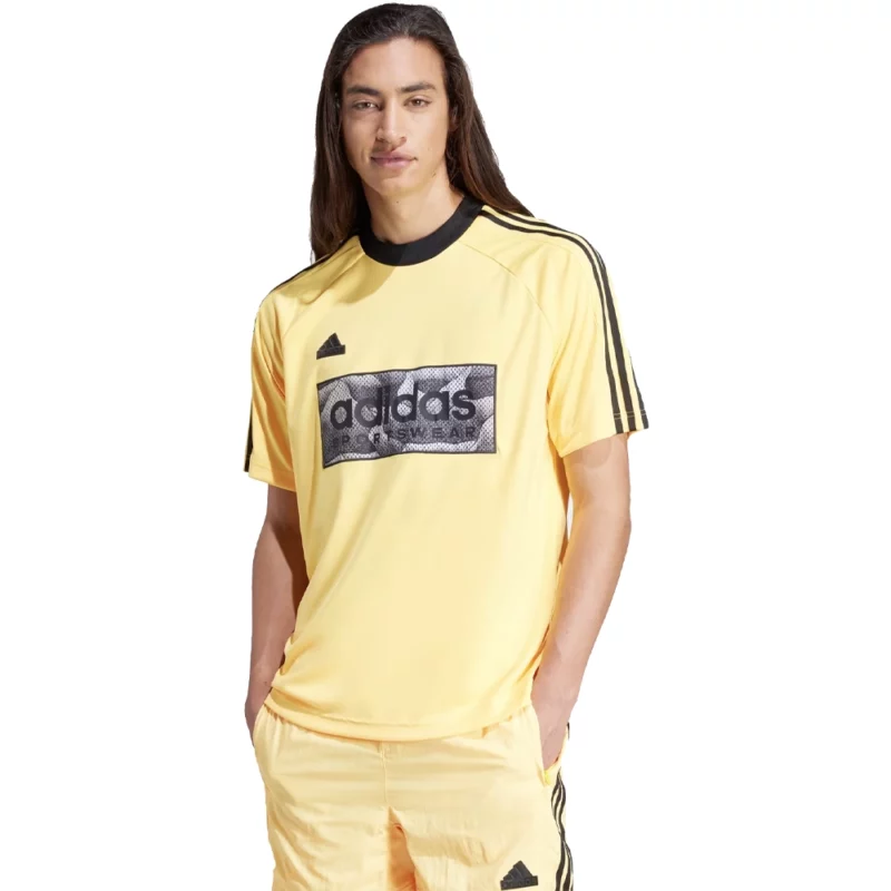 Adidas Tiro Mesh Appliqué Jersey Yellow M