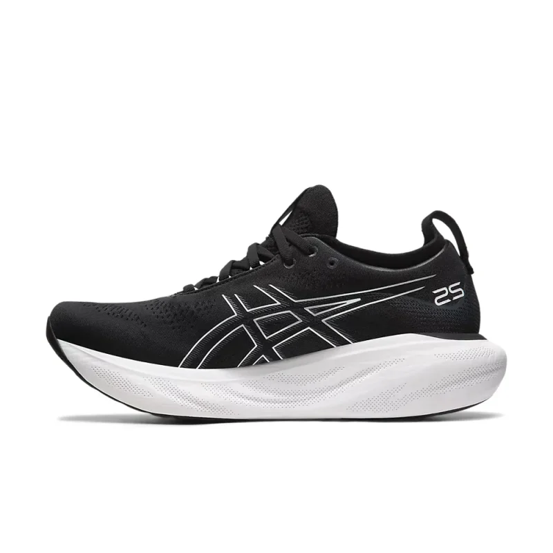 Asics Gel Nimbus 25 'Black Pure Silver'