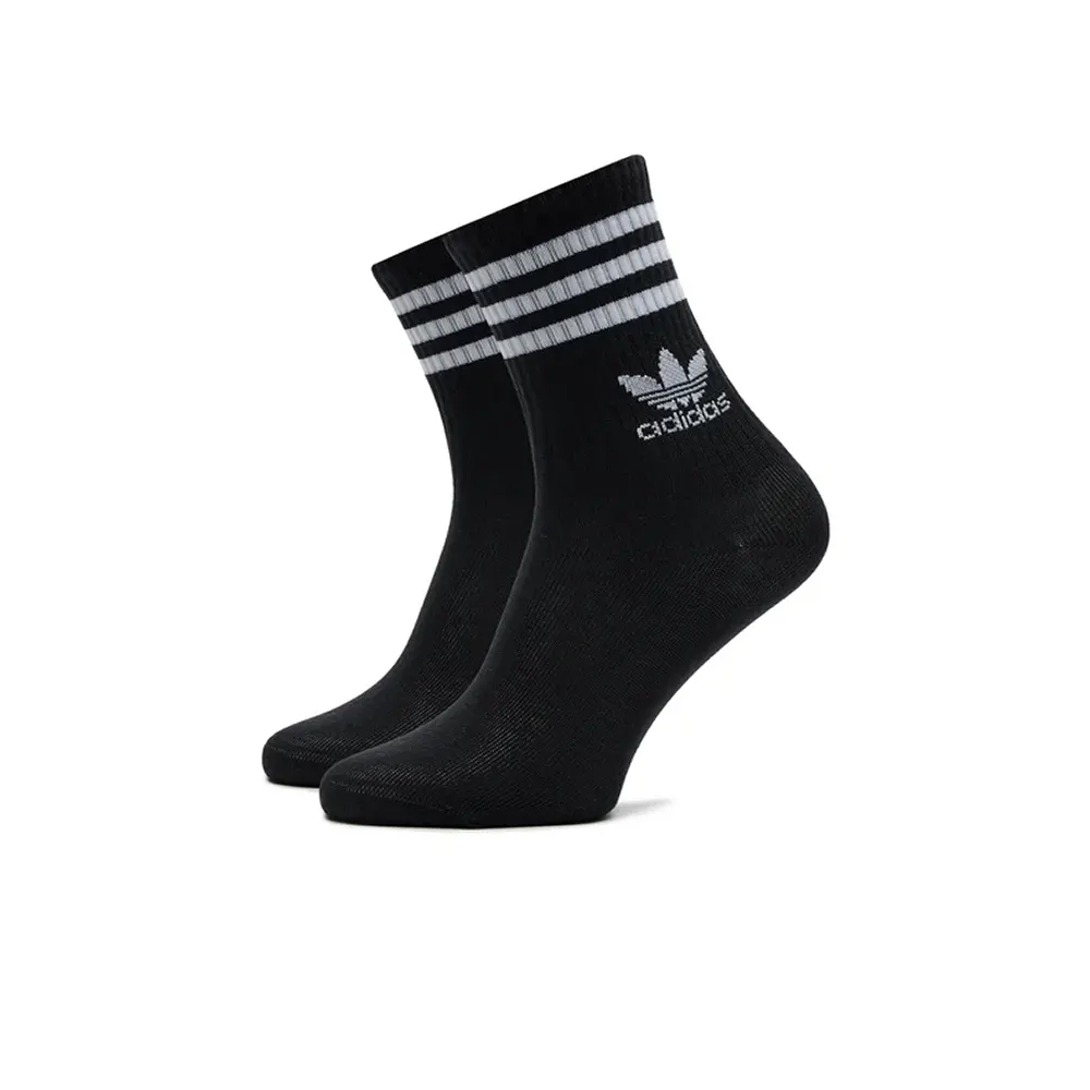 Socks Adidas Mid Cut Crew 3 Pairs Black