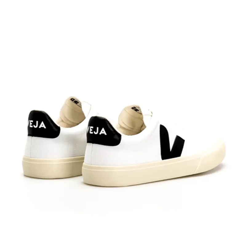 Veja campo Canvas White Black