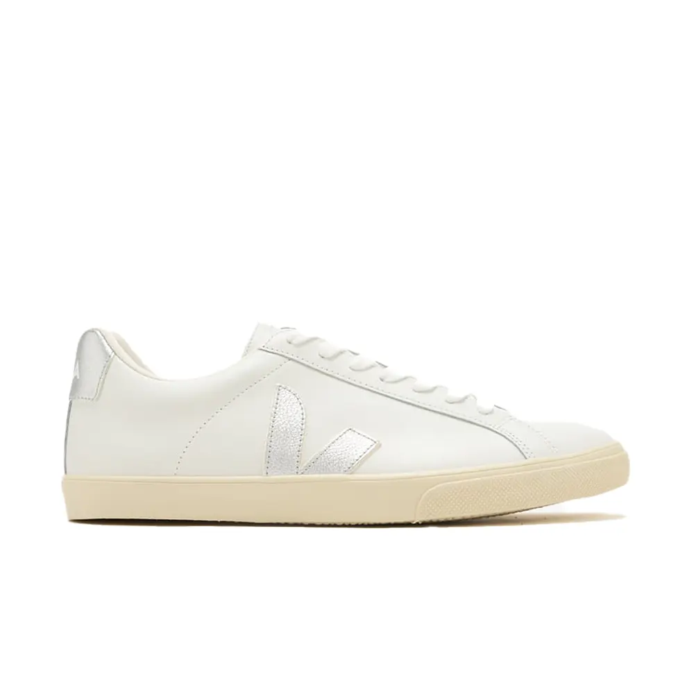 Veja Esplar Leather White Silver