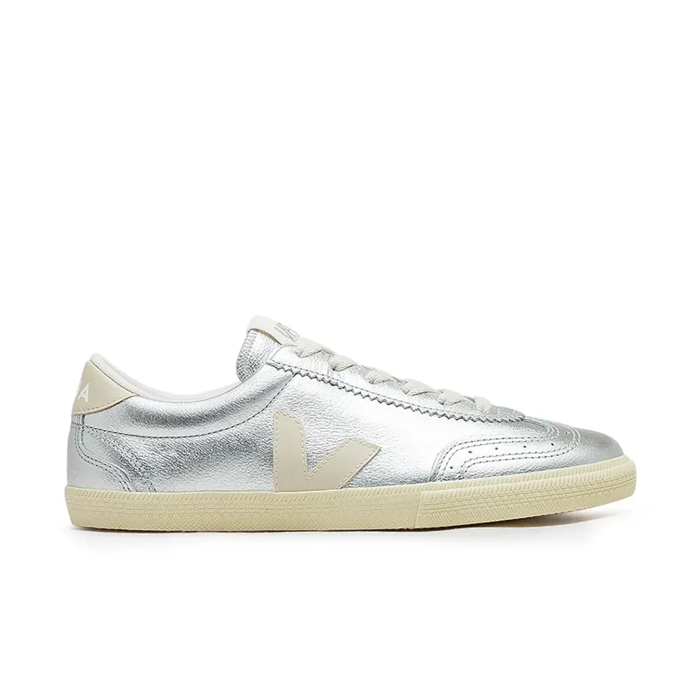 Veja Volley Leather Silver Pierre