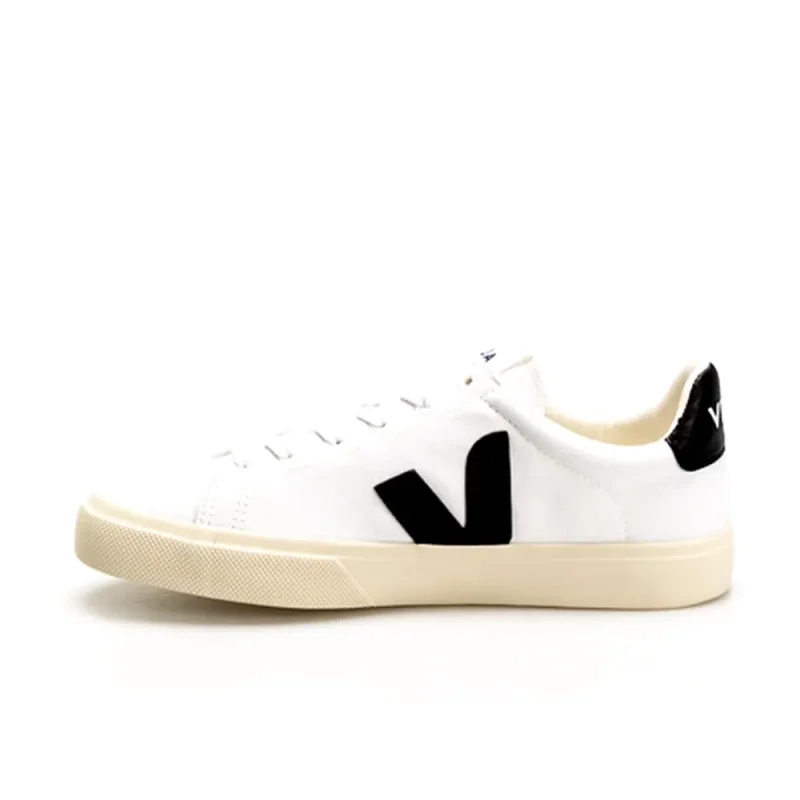 Veja campo Canvas White Black