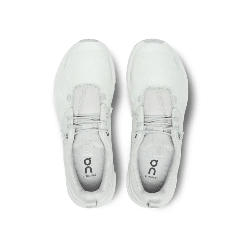 On Running Cloud Sky White Grey Kids