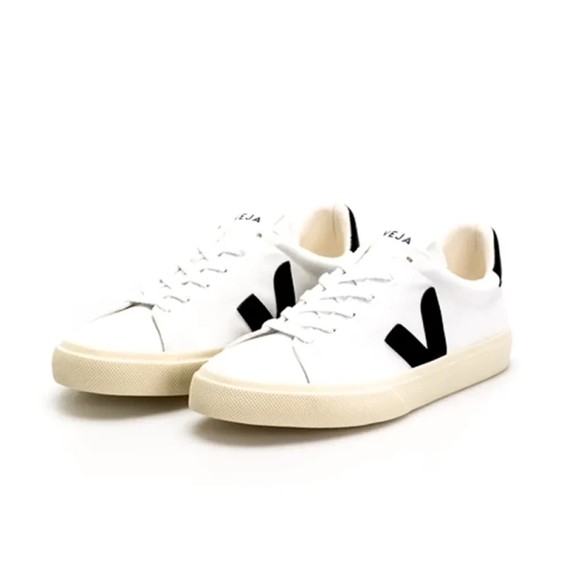 Veja campo Canvas White Black