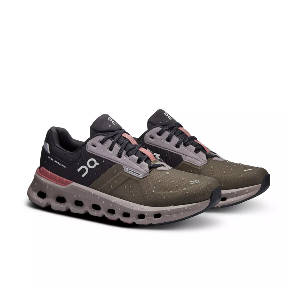 حذاء Cloudrunner 2 المقاوم للماء باللون الزيتوني
