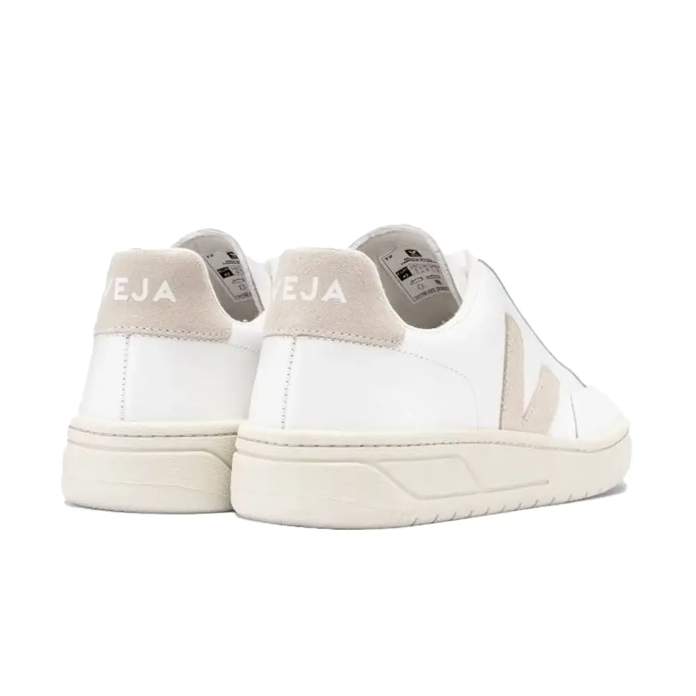 Veja V-12 Leather White Sable