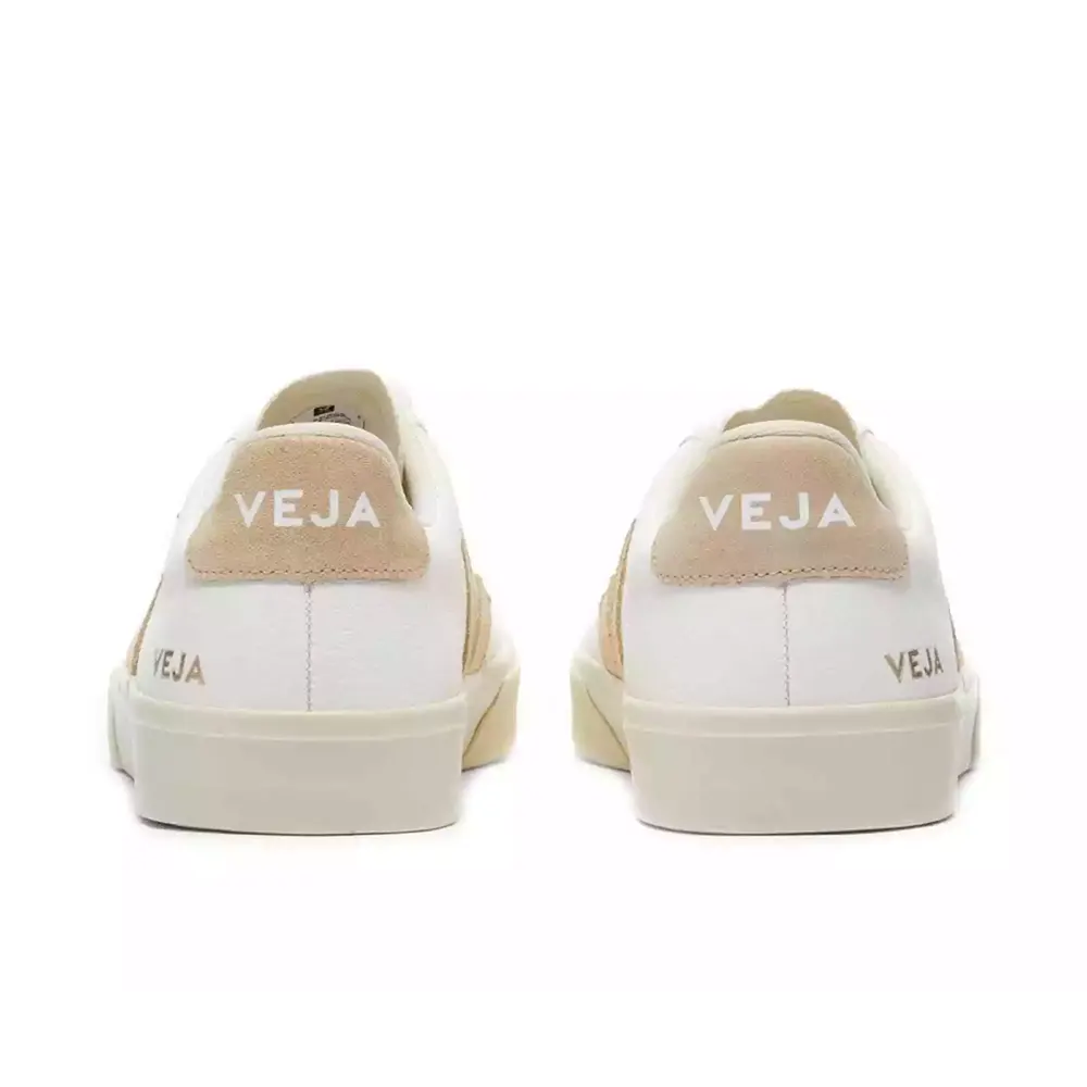 Veja Campo Leather White Almond