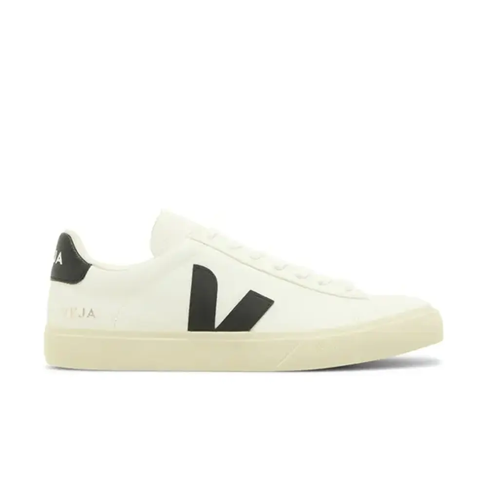 Veja Campo Leather White Black M