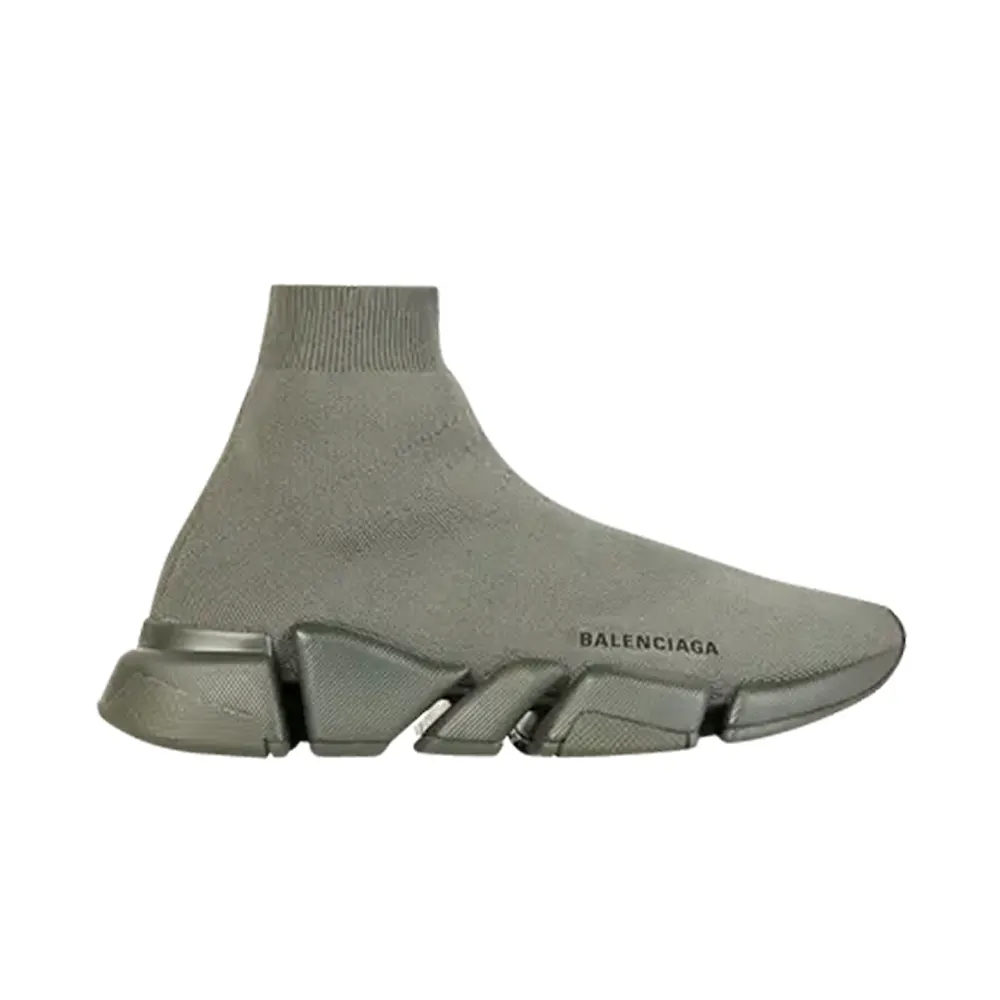 Balenciaga Speed 2.0 Sneaker 'Dark Khaki' 1 Balenciaga Speed 2.0 Sneaker ‘Dark Khaki’