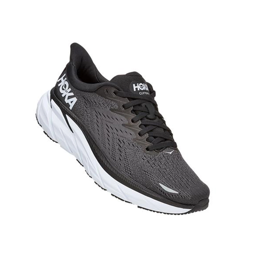 Hoka Wmns Clifton 8 Wide ‘Black White’