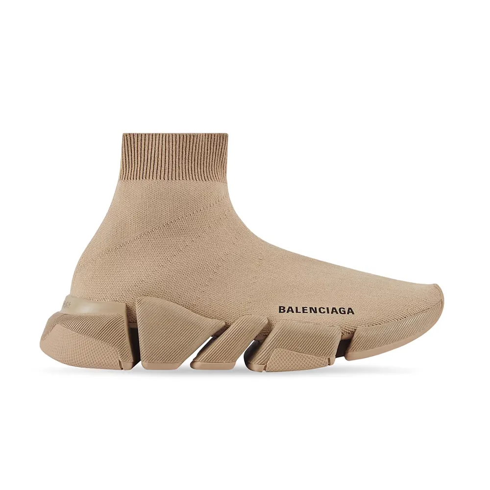 حذاء رياضي Balenciaga Speed ​​”Clear Sole – Beige”