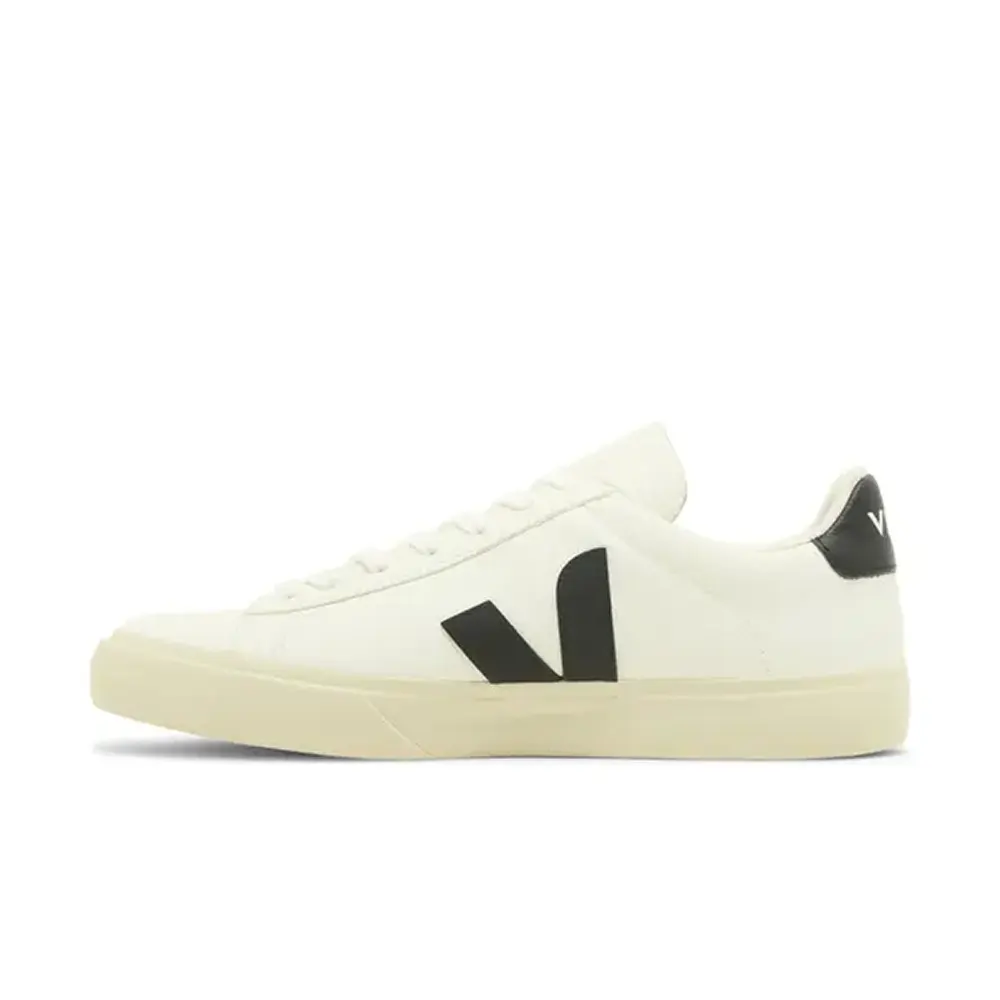 Veja Campo Leather White Black M