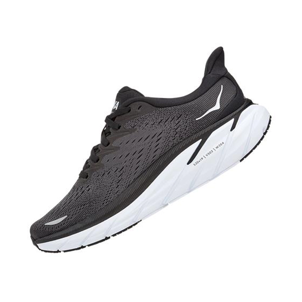 Hoka Wmns Clifton 8 Wide ‘Black White’