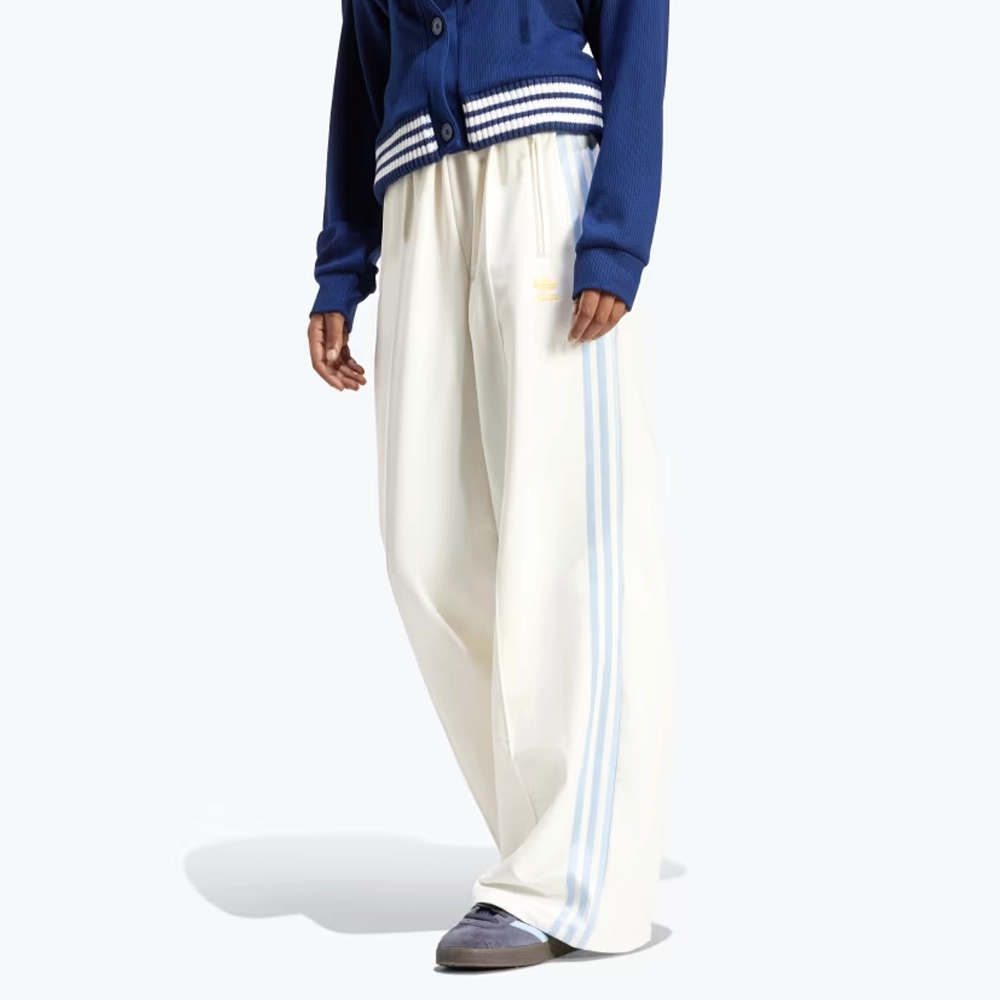 Adidas Loose Track Suit Pants Off White W