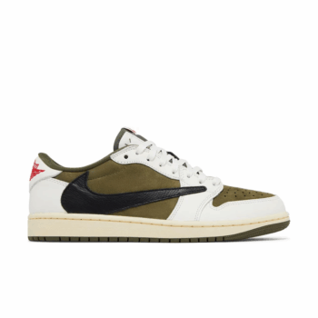 Travis Scott x Air Jordan 1 Retro Low OG SP 'Reverse Olive / Medium Olive'