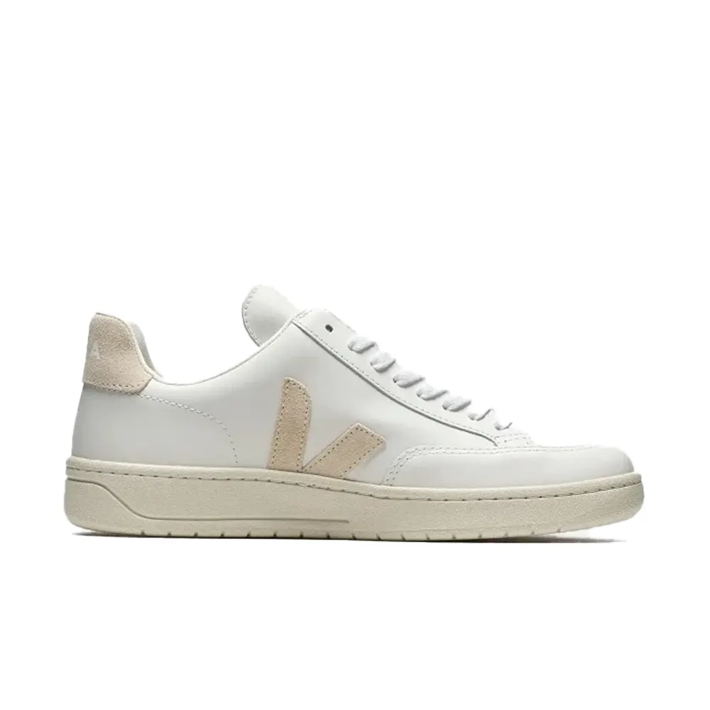 Veja V-12 Leather White Sable