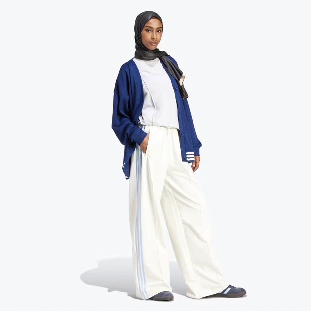 Adidas Loose Track Suit Pants Off White W