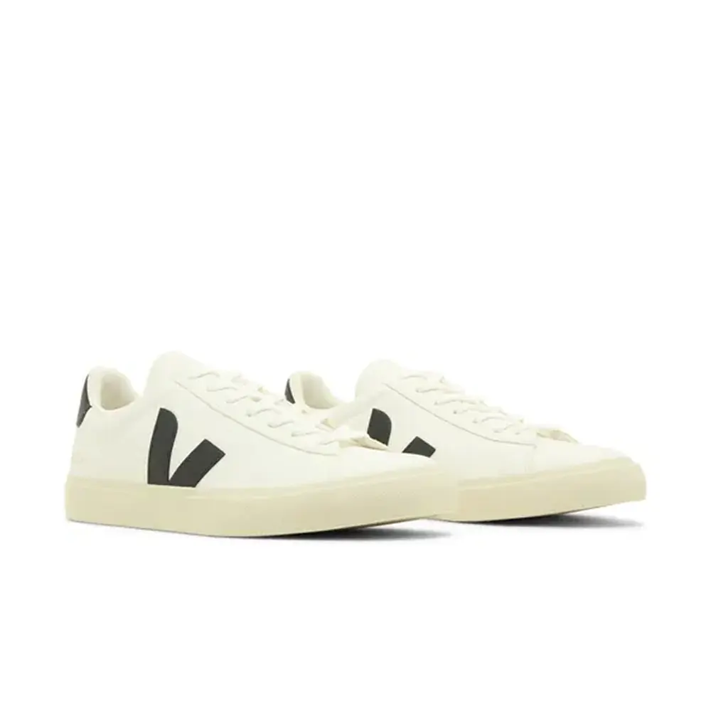 Veja Campo Leather White Black M