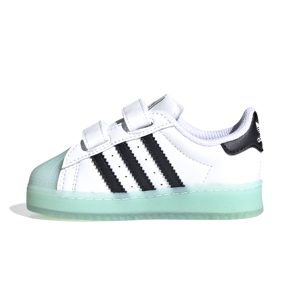Adidas Superstar CF I ‘LED Lights – White Semi Flash Aqua’