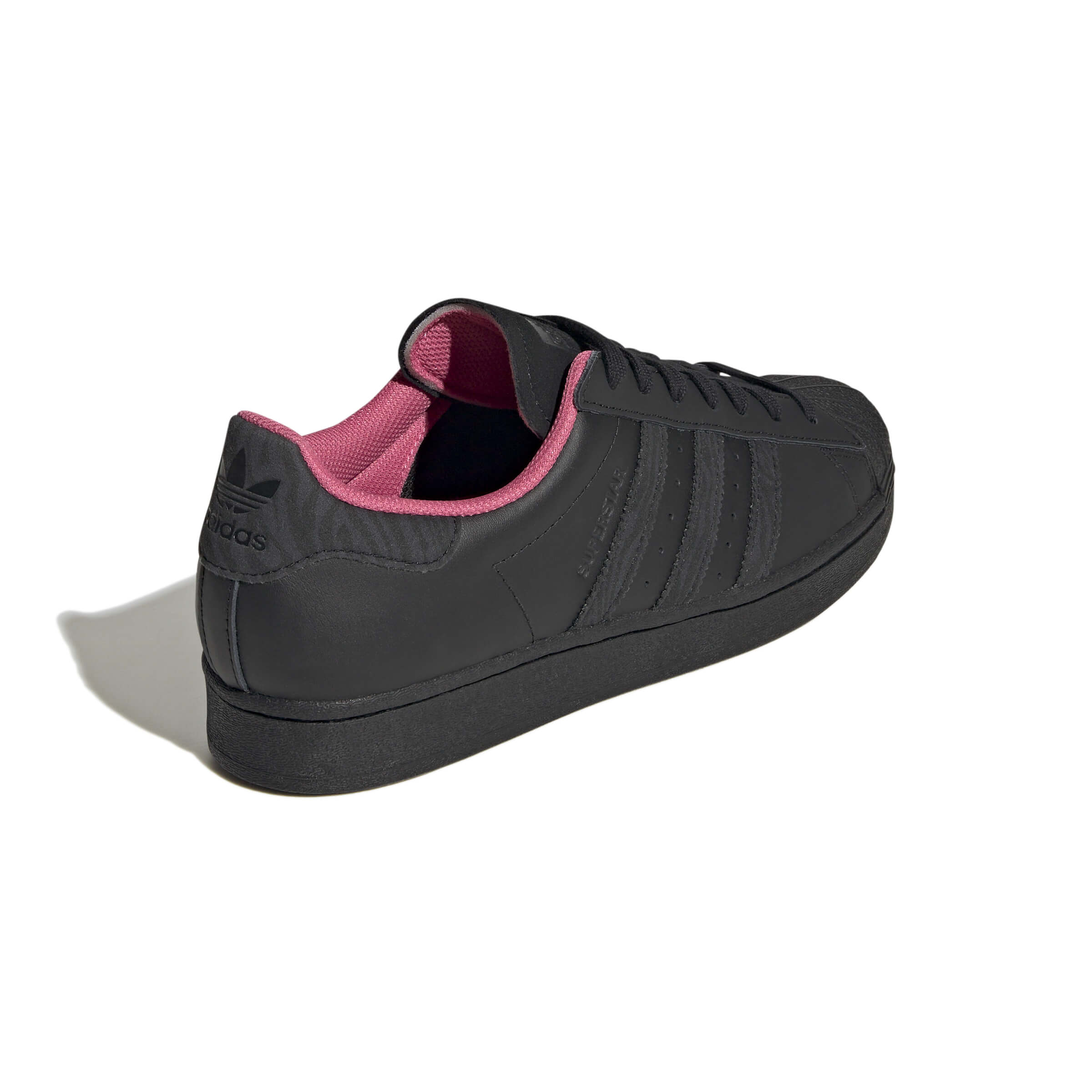 Adidas Superstar Black Carbon Pink M