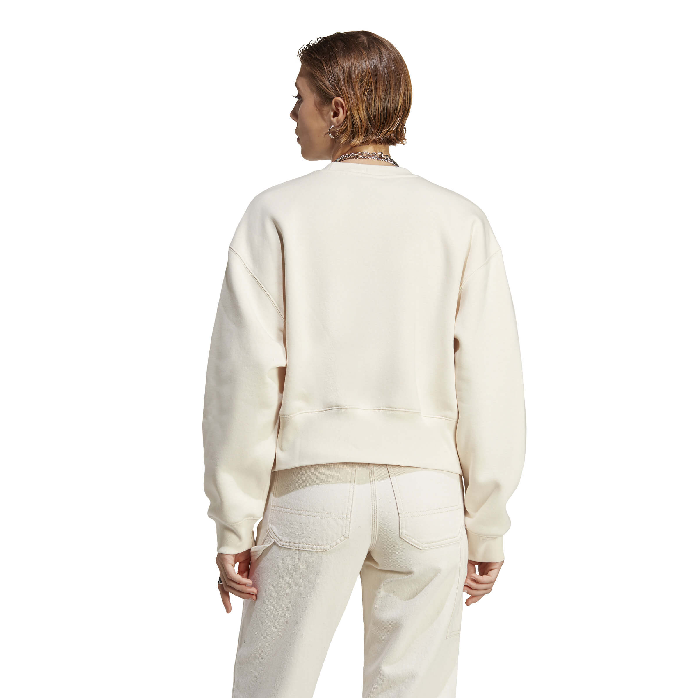 Adidas Sweat Shirt Wonder White W