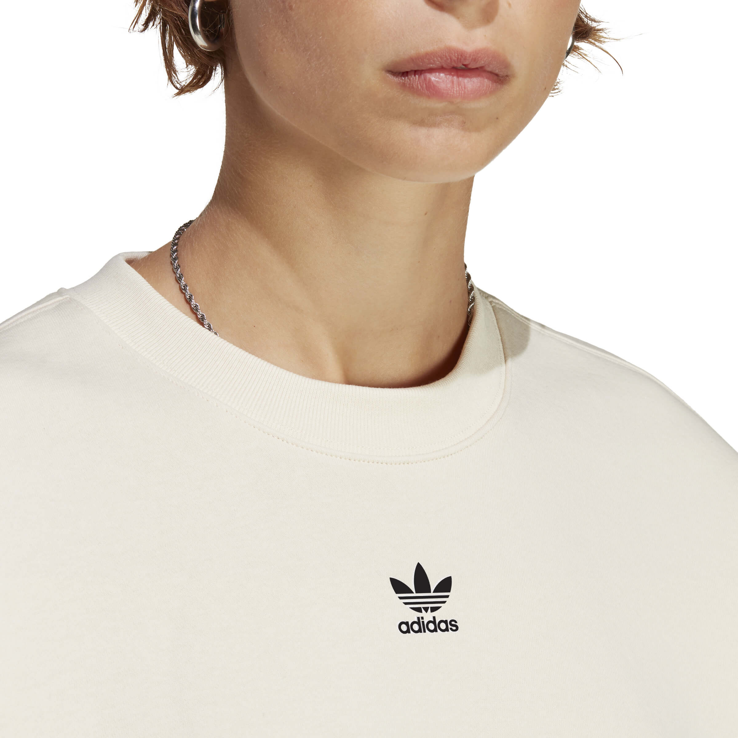 Adidas Sweat Shirt Wonder White W
