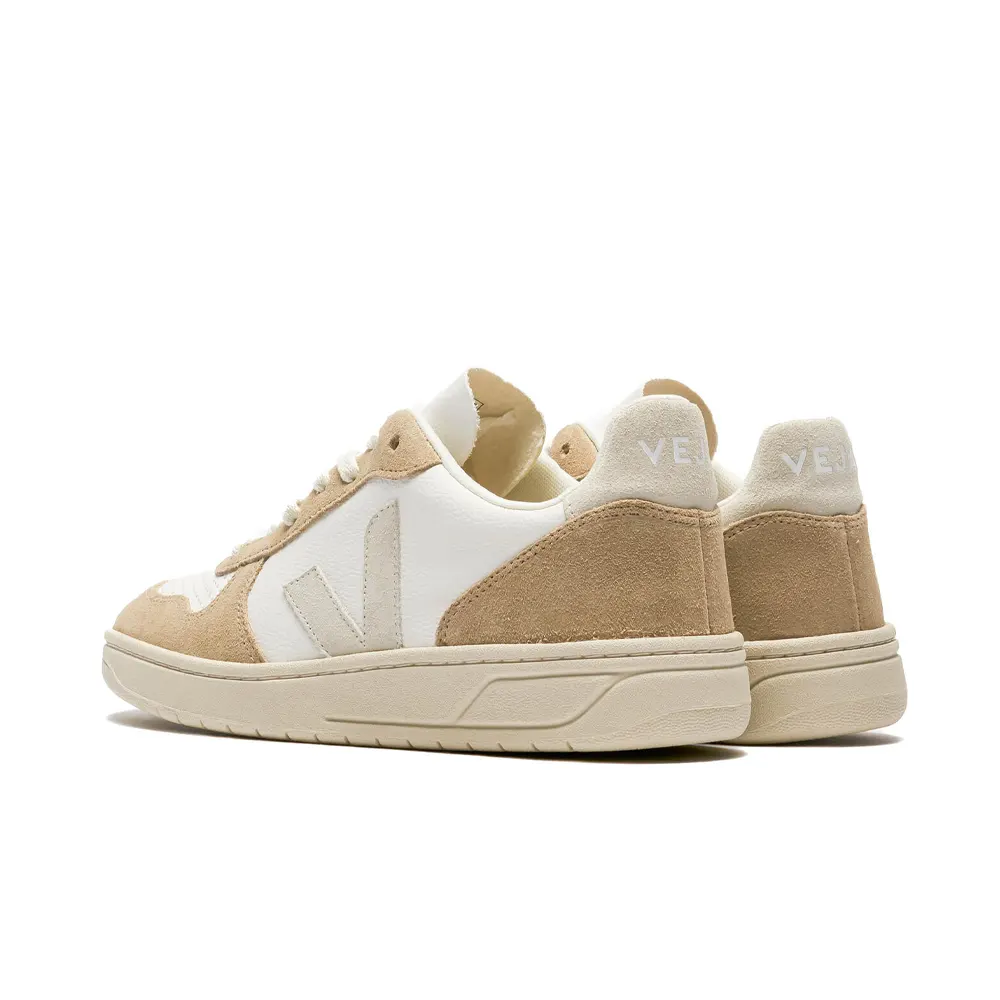 Veja V-10 White/beige W