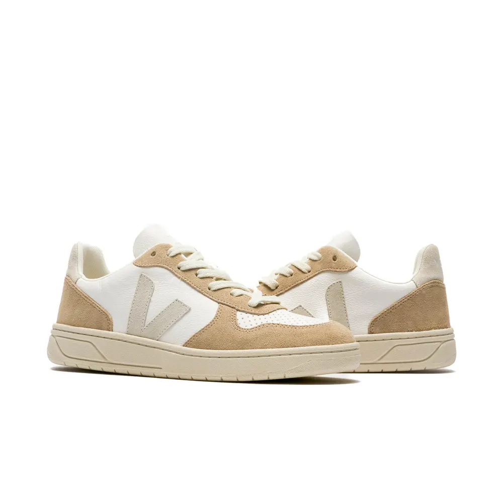 Veja V-10 White/beige W
