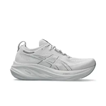 حذاء Asics Gel Nimbus 26 باللون الرمادي الفضي الفاتح