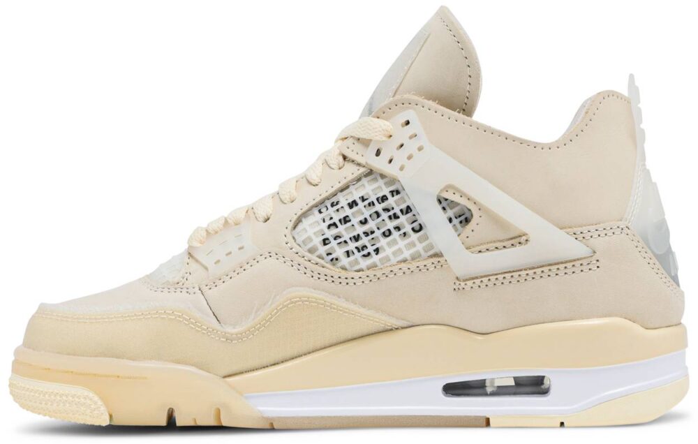 Off-White x Wmns Air Jordan 4 SP ‘Sail’
