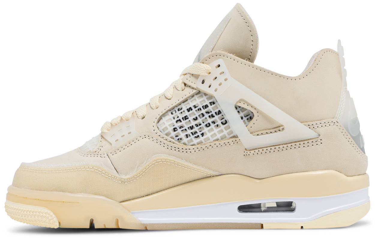 Off-White x Wmns Air Jordan 4 SP ‘Sail’