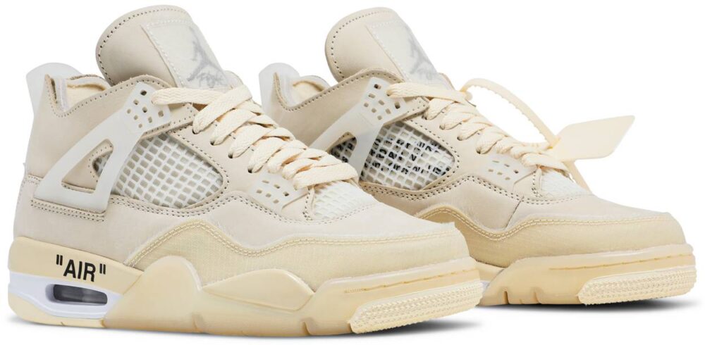 Off-White x Wmns Air Jordan 4 SP ‘Sail’