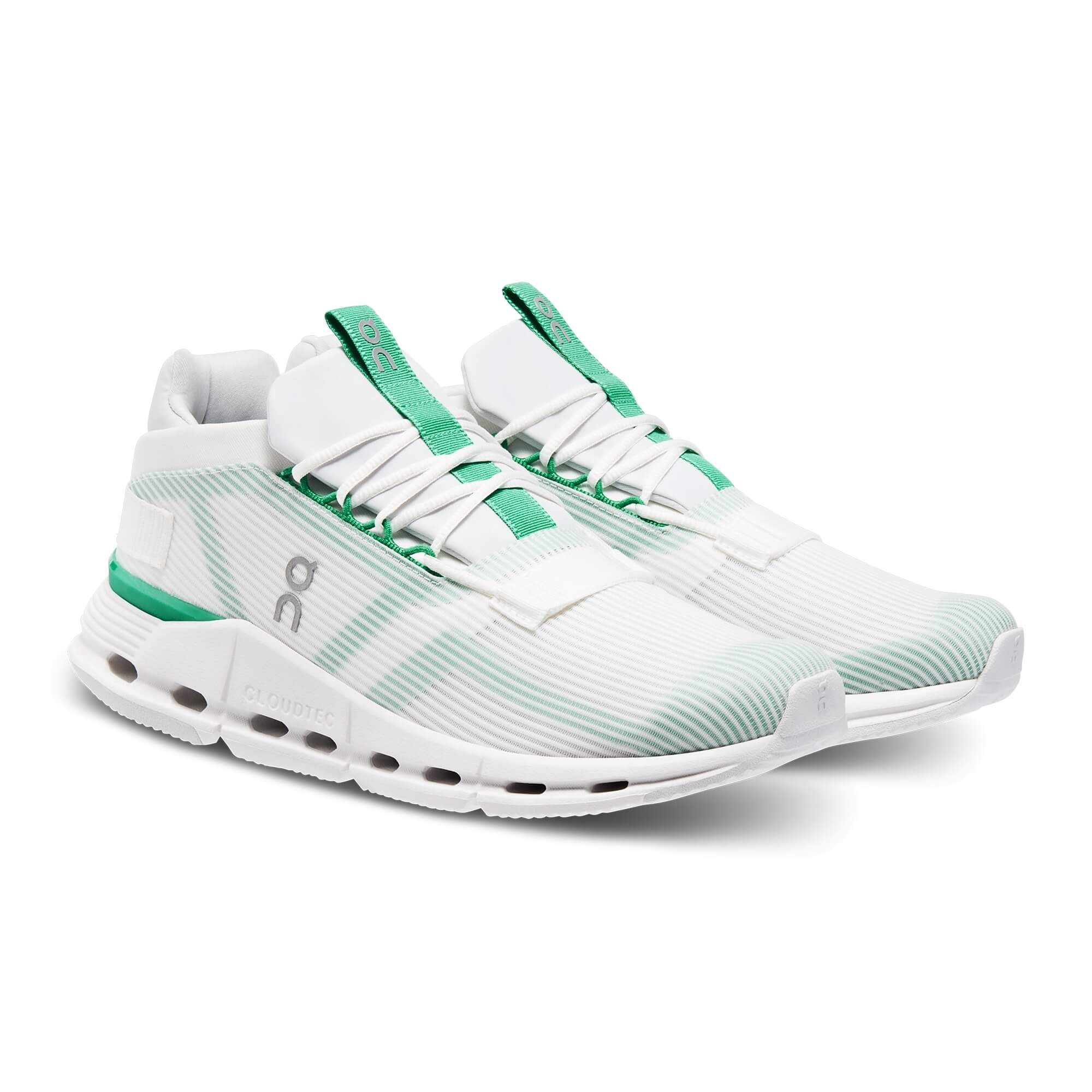 On Running Cloudnova Void Undyed-White Mint M