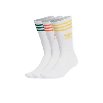 Socks Adidas Mid Cut Crew 3 Pairs White