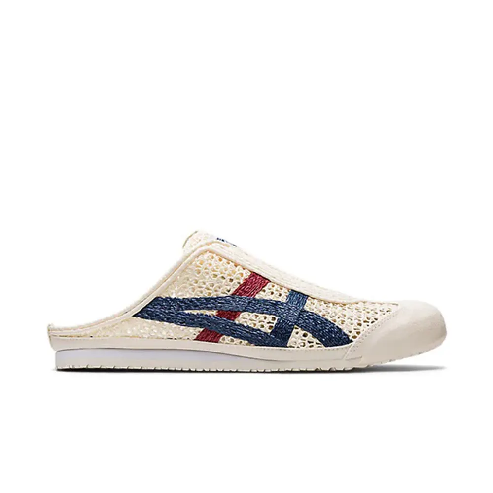 حذاء Onitsuka Tiger Mexico 66 بلون كريمي وأزرق فاتح 1 حذاء Onitsuka Tiger Mexico 66 بلون كريمي وأزرق فاتح