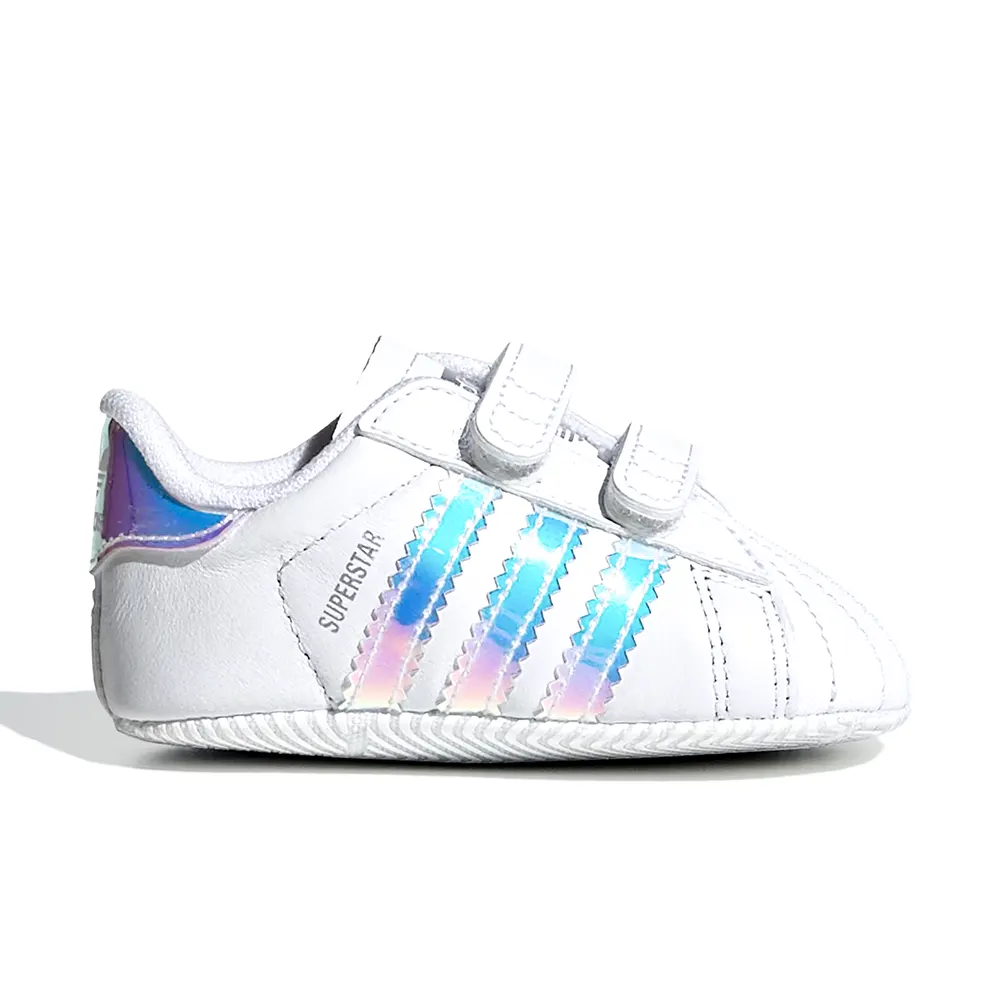 Adidas Superstar Crib White Purple 1 Adidas Superstar Crib White Purple