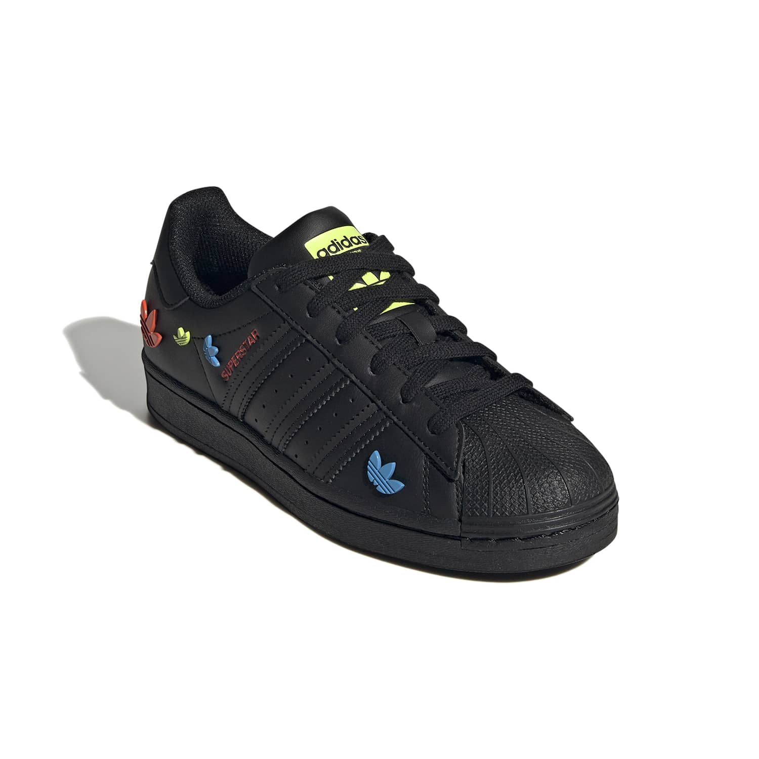 Adidas Superstar J Black/Logo