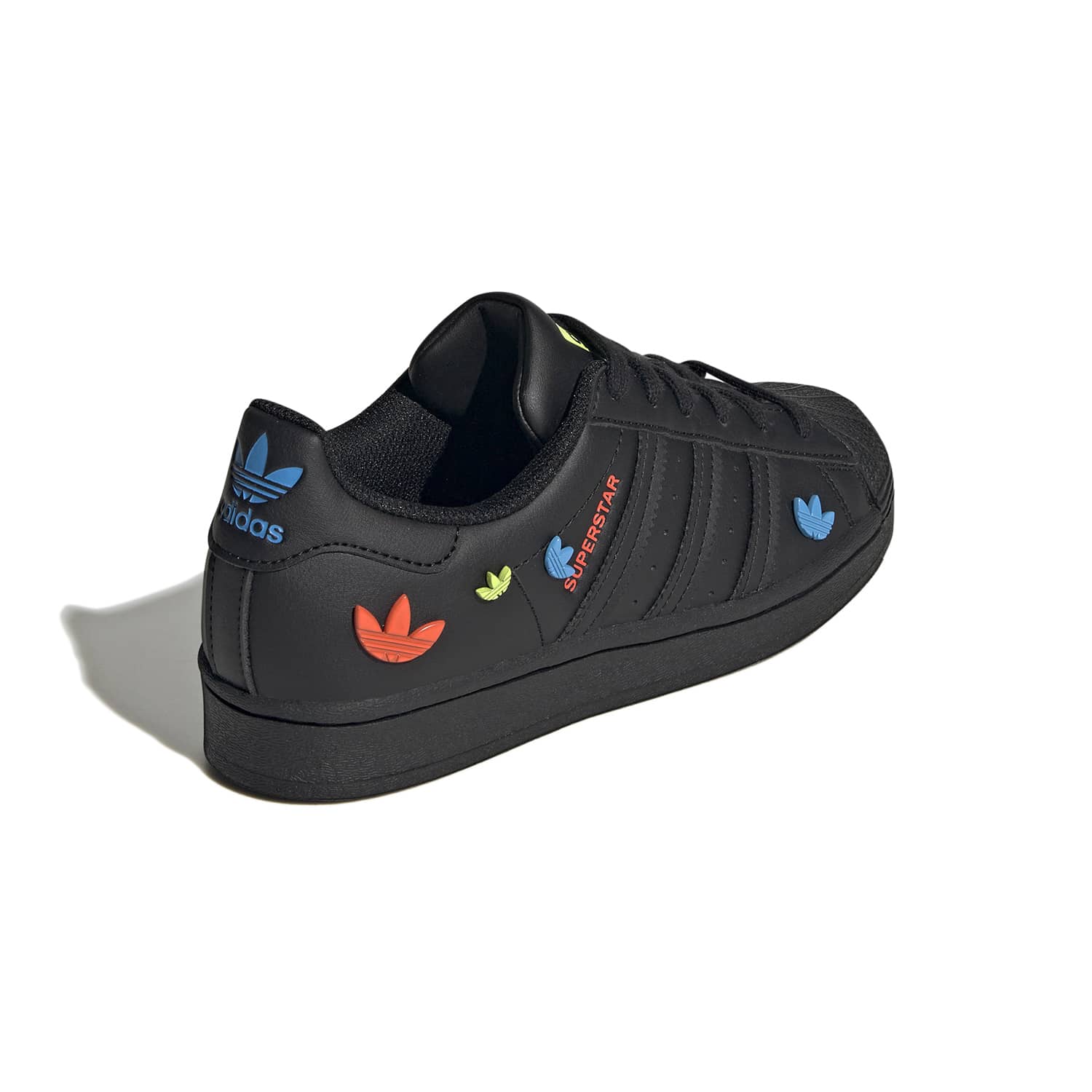 Adidas Superstar J Black/Logo