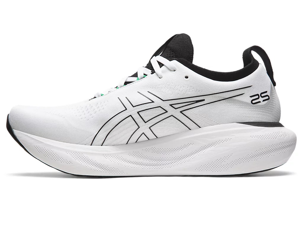 Asics Gel Nimbus 25 ‘White Black Green’