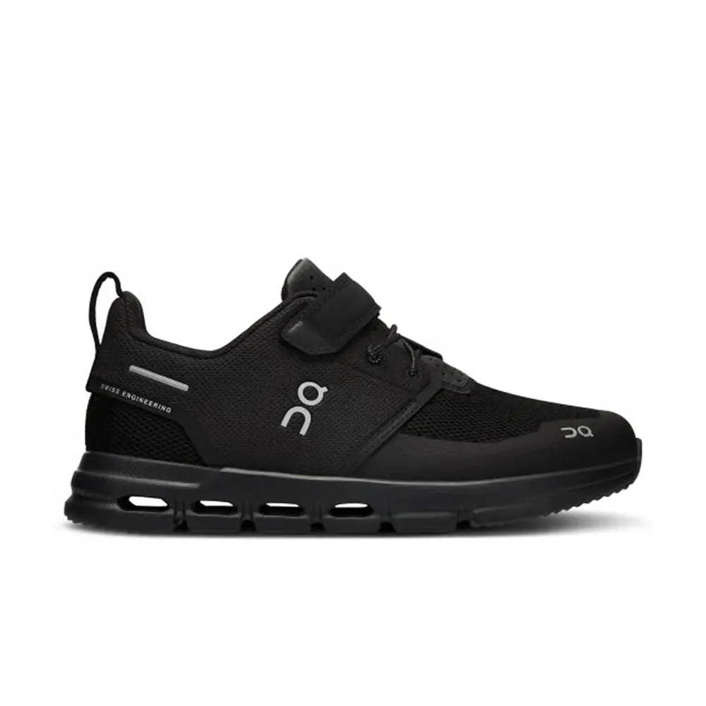 On Running On Cloud Play Kids All Black