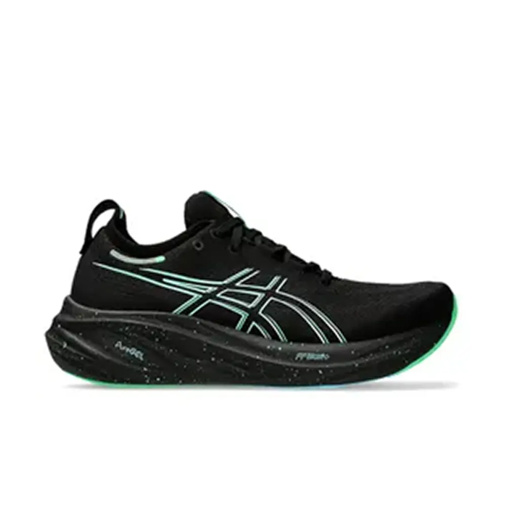 Asics Gel-Nimbus26 Black/Soothing Sea 1 Asics Gel-Nimbus26 Black/Soothing Sea