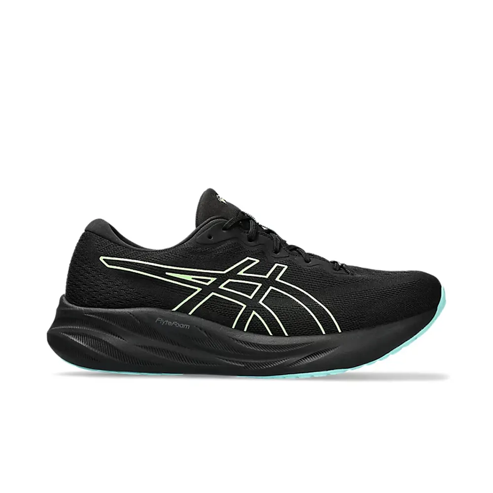 حذاء Asics Gel-Pulse15 GTX باللون الأسود والأخضر الفلوريس
