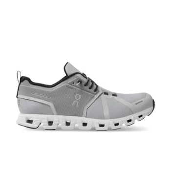 On Running Cloud 5 Waterproof Glacier White W