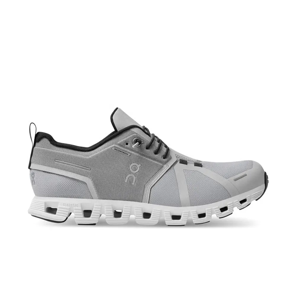 On Running Cloud 5 Waterproof Glacier White W